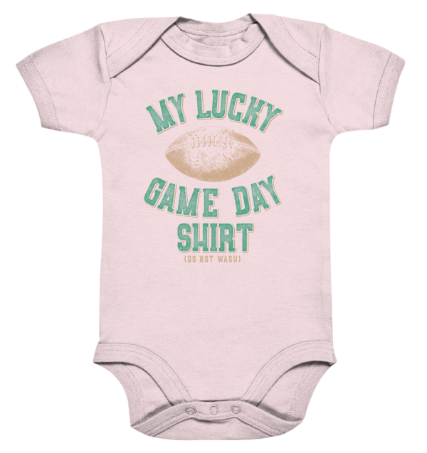 My Lucky Game Day Shirt - Organic Baby Bodysuite - Amfoo Shop