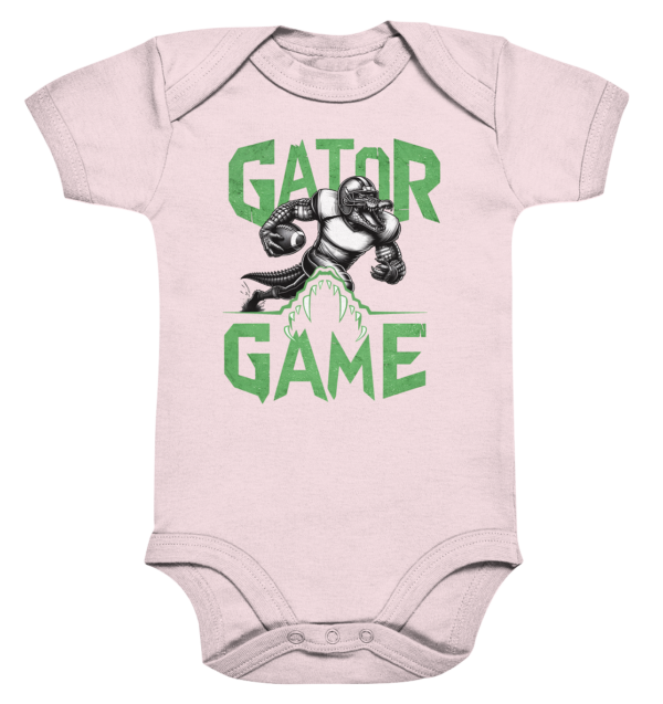 Gator Game - Organic Baby Bodysuite - Amfoo Shop