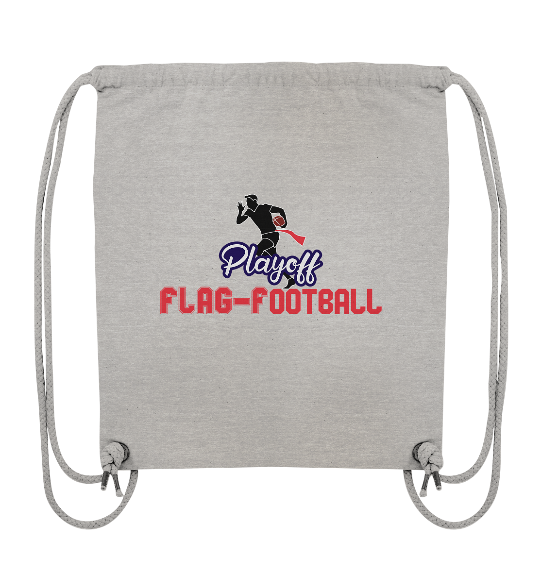 Playoff Flag Football Men red - Organic Gym-Bag - Amfoo Shop