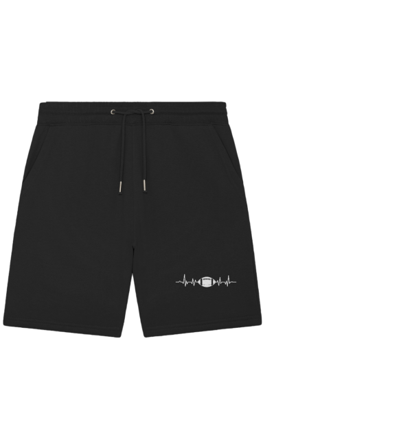 Football Heartbeat - Organic Jogger Shorts - Amfoo Shop