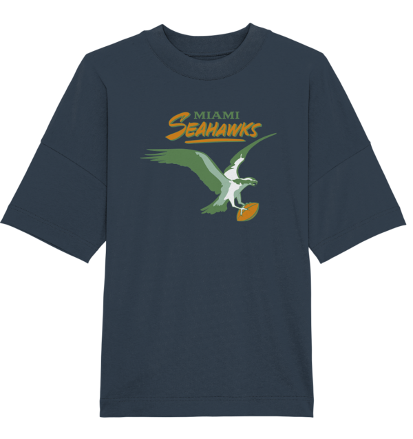 Miami Seahawks Organic Oversize Shirt - Amfoo Shop