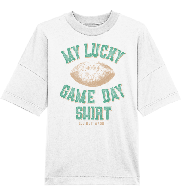 My Lucky Game Day Shirt - Organic Oversize Shirt - Amfoo Shop