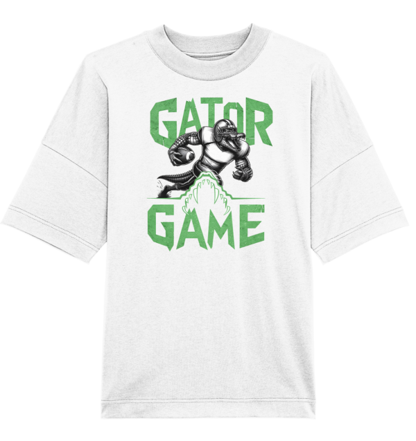 Gator Game - Organic Oversize Shirt - Amfoo Shop