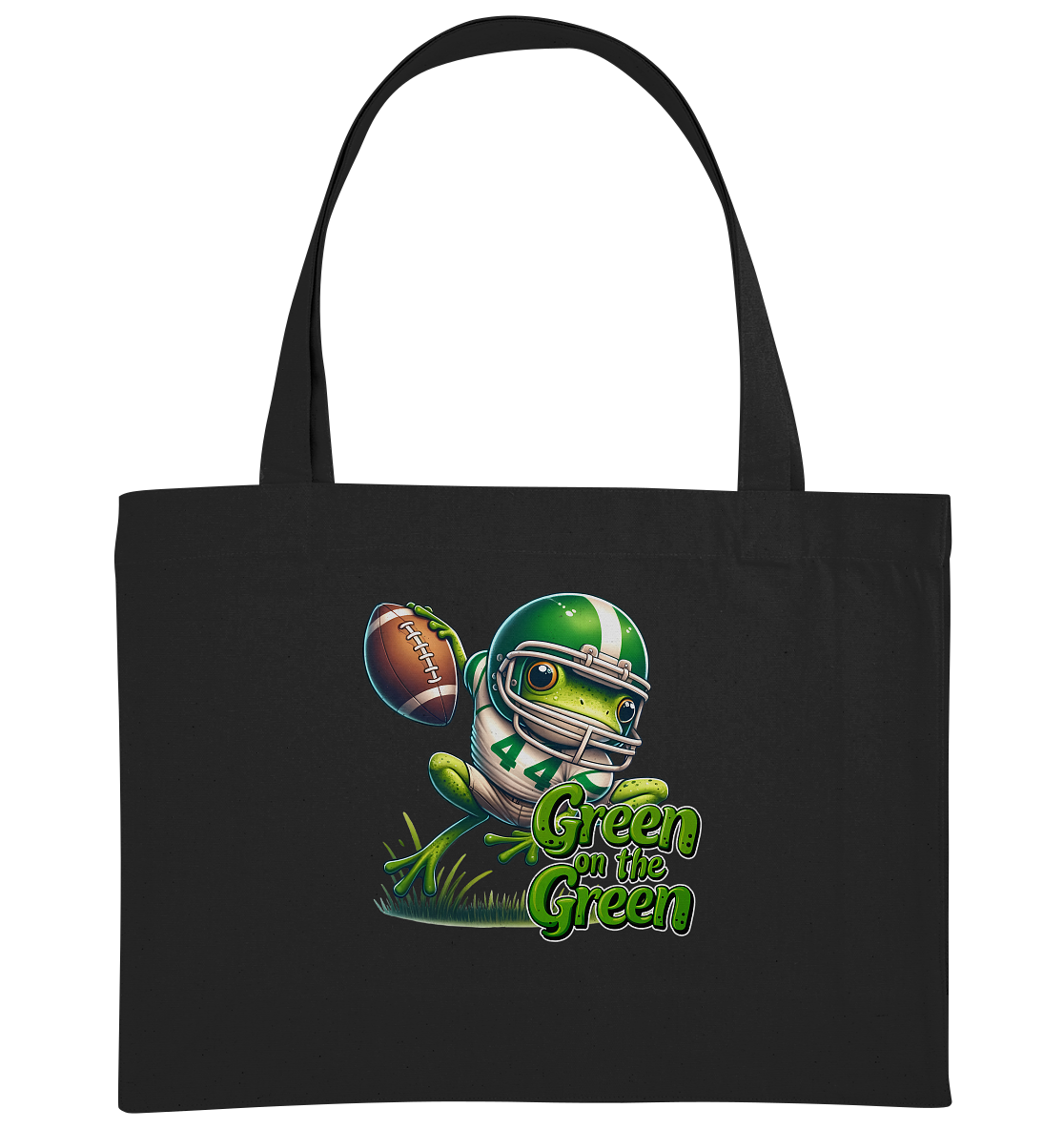 Green Frog- Organic Shopping-Bag - Amfoo Shop