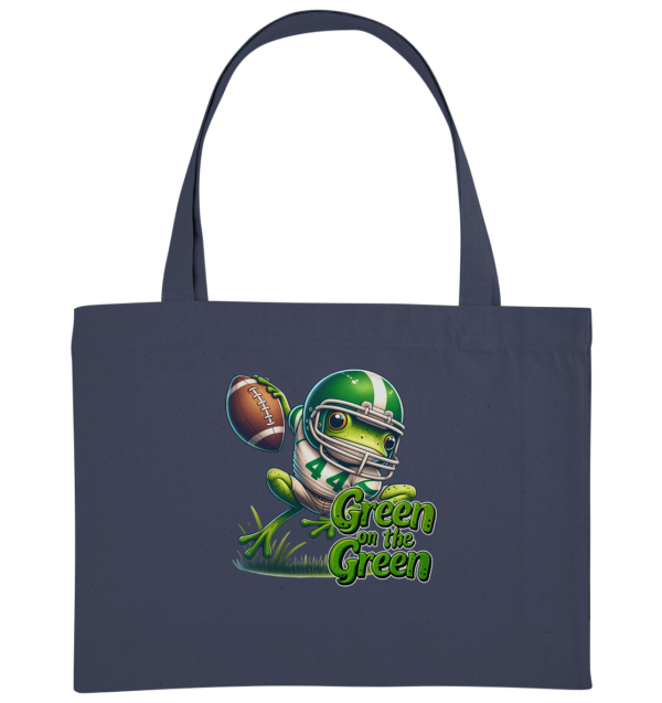 Green Frog- Organic Shopping-Bag - Amfoo Shop