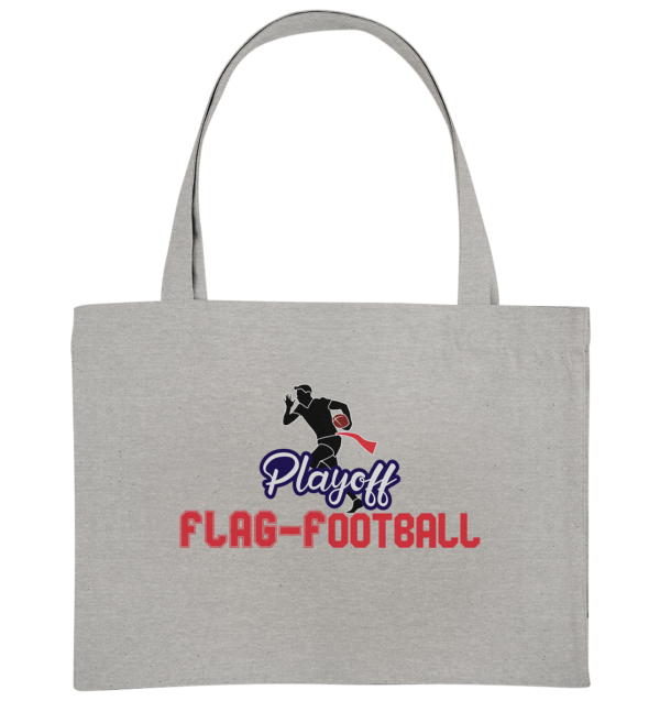 Playoff Flag Football Men red - Organic Shopping-Bag - Amfoo Shop