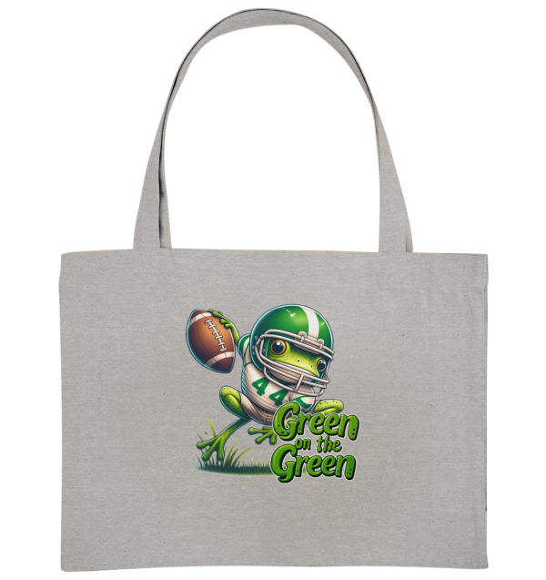 Green Frog- Organic Shopping-Bag - Amfoo Shop