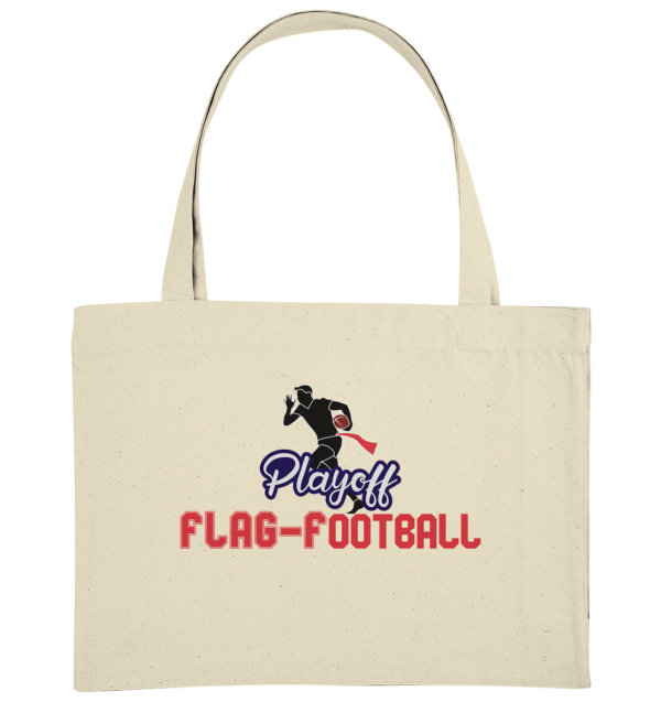 Playoff Flag Football Men red - Organic Shopping-Bag - Amfoo Shop