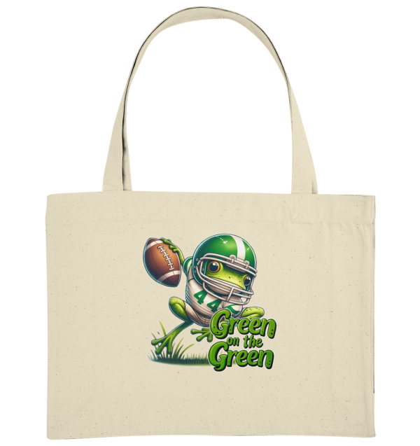 Green Frog- Organic Shopping-Bag - Amfoo Shop