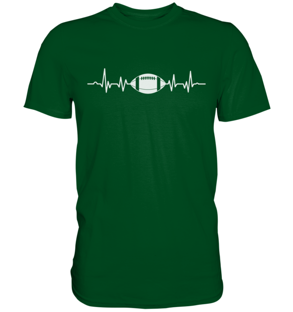 Football Heartbeat - Premium Shirt - Amfoo Shop