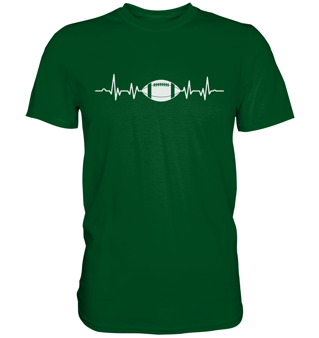 Football Heartbeat - Premium Shirt - Amfoo Shop