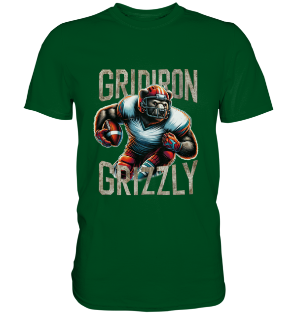 Gridiron Grizzly - Premium Shirt - Amfoo Shop