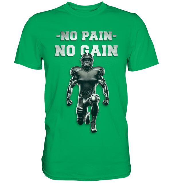 No Pain No Gain Metal - Premium Shirt - Amfoo Shop