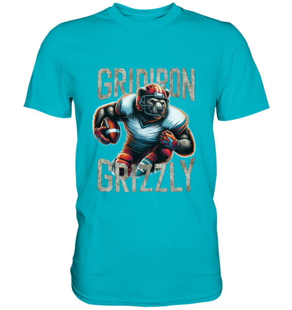 Gridiron Grizzly - Premium Shirt - Amfoo Shop