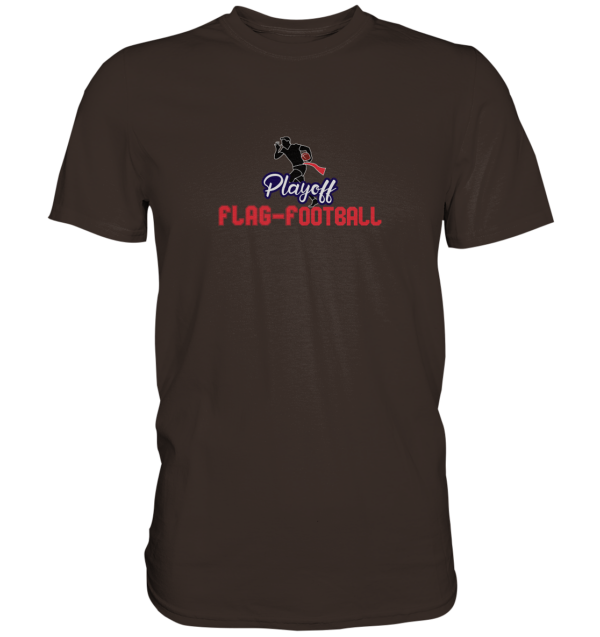 Playoff Flag Football Men red - Premium Shirt - Amfoo Shop