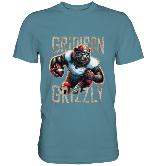 Gridiron Grizzly - Premium Shirt - Amfoo Shop