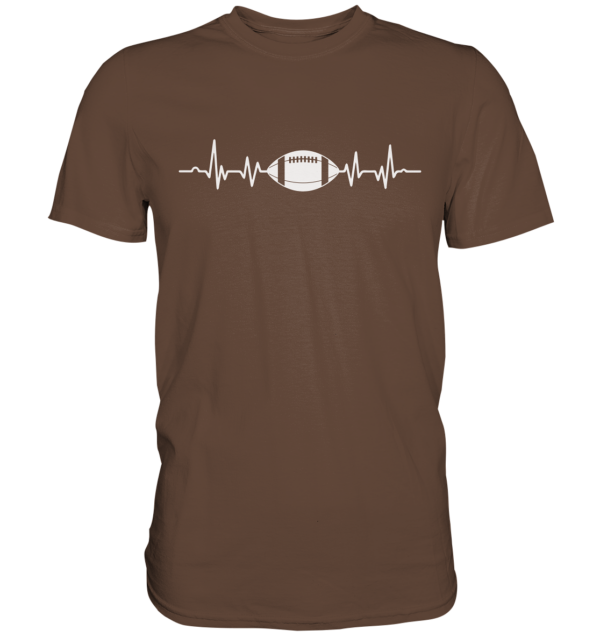 Football Heartbeat - Premium Shirt - Amfoo Shop