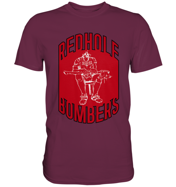 Red Hole Bombers Premium Shirt - Amfoo Shop