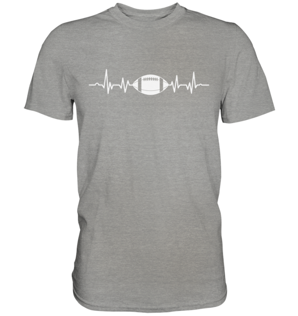 Football Heartbeat - Premium Shirt - Amfoo Shop