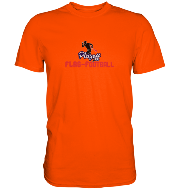 Playoff Flag Football Men red - Premium Shirt - Amfoo Shop