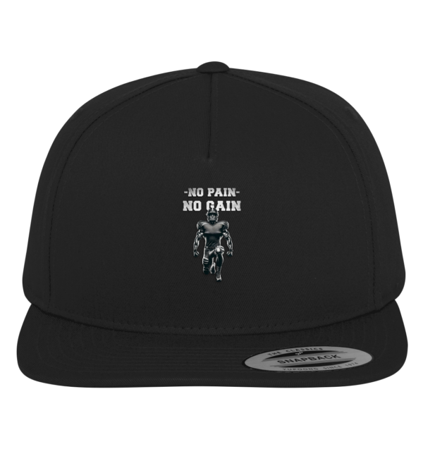 No Pain No Gain Metal - Premium Snapback - Amfoo Shop