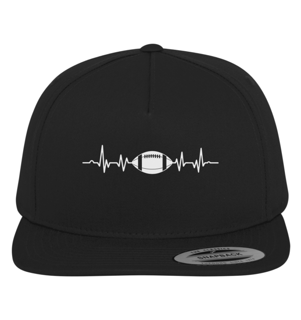 Football Heartbeat - Premium Snapback - Amfoo Shop