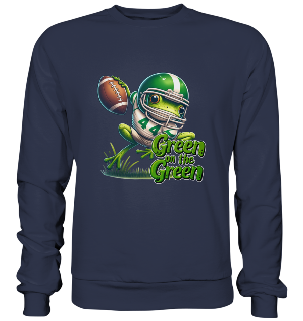 Green Frog- Premium Sweatshirt - Amfoo Shop