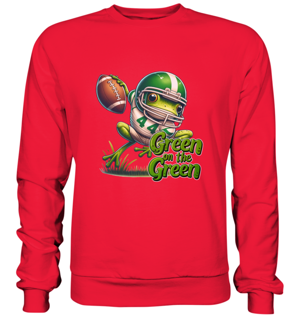 Green Frog- Premium Sweatshirt - Amfoo Shop