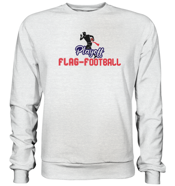 Playoff Flag Football Men red - Premium Sweatshirt - Amfoo Shop