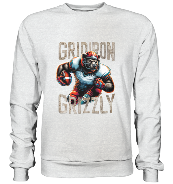 Gridiron Grizzly - Premium Sweatshirt - Amfoo Shop