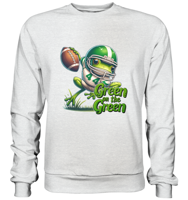 Green Frog- Premium Sweatshirt - Amfoo Shop