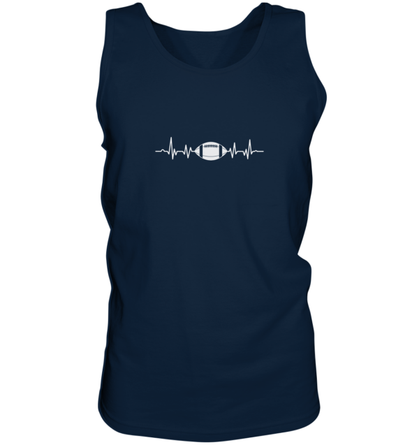 Football Heartbeat - Tank-Top - Amfoo Shop