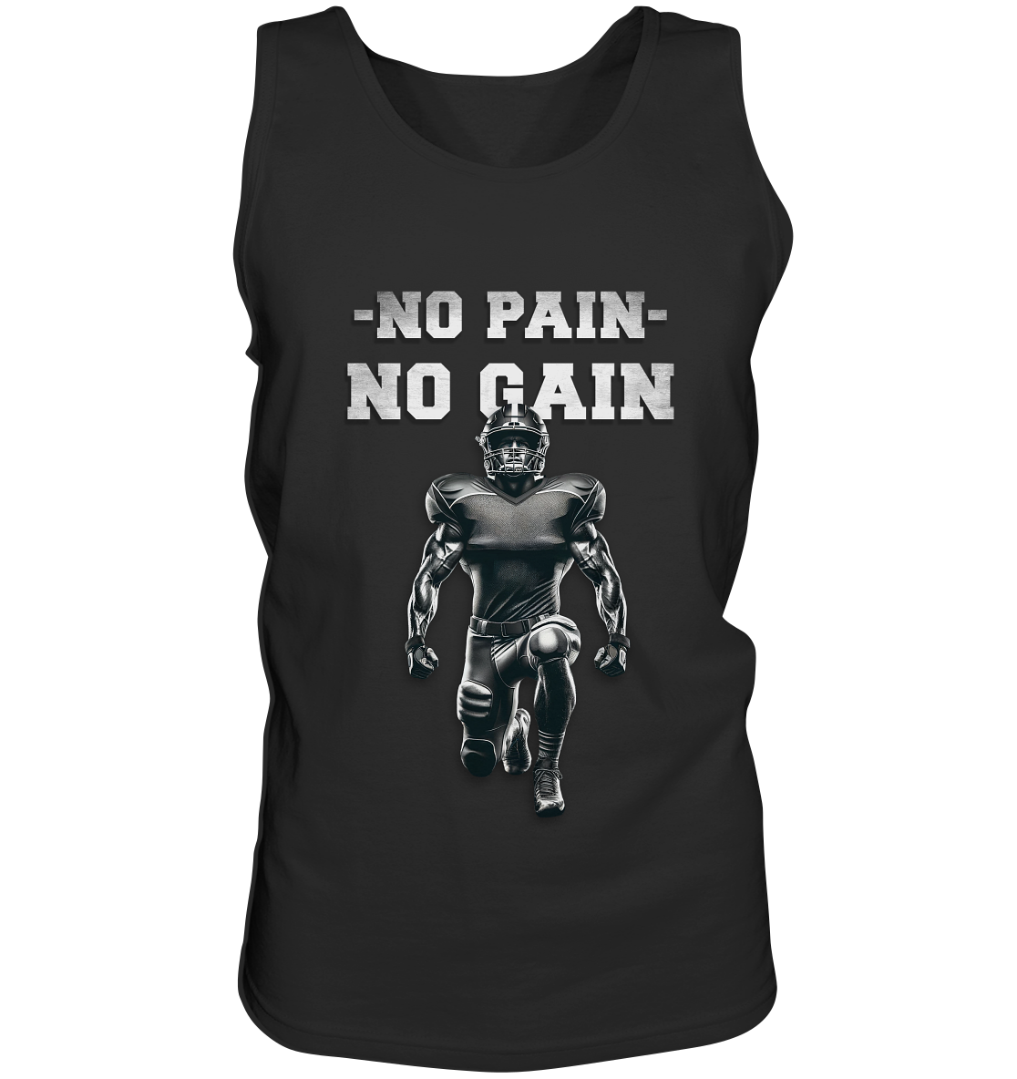 No Pain No Gain Metal - Tank-Top - Amfoo Shop