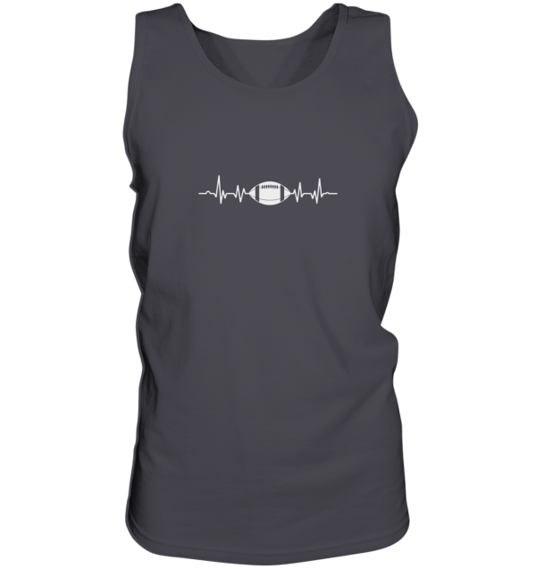 Football Heartbeat - Tank-Top - Amfoo Shop