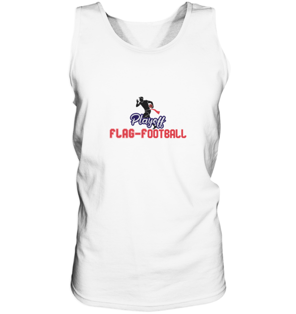 Playoff Flag Football Men red - Tank-Top - Amfoo Shop