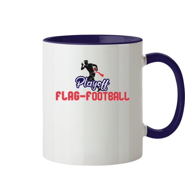 Playoff Flag Football Men red - Tasse zweifarbig - Amfoo Shop