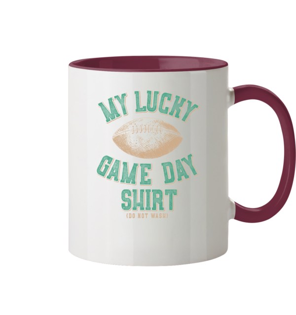 My Lucky Game Day Shirt - Tasse zweifarbig - Amfoo Shop