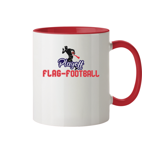 Playoff Flag Football Men red - Tasse zweifarbig - Amfoo Shop