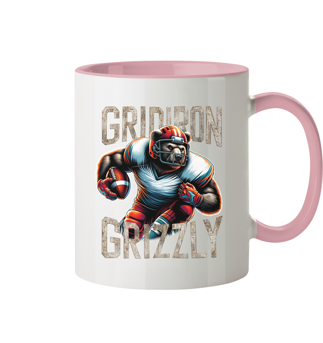 Gridiron Grizzly - Tasse zweifarbig - Amfoo Shop