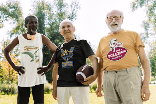 Old Men mit Miami Seahawks, Frankford Yellow Jackets und Bulldogs