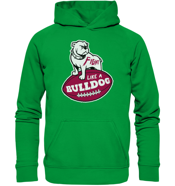 Fight like a Bulldog - Basic Unisex Hoodie - Amfoo Shop