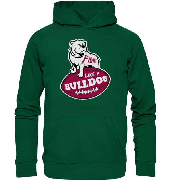 Fight like a Bulldog - Basic Unisex Hoodie - Amfoo Shop