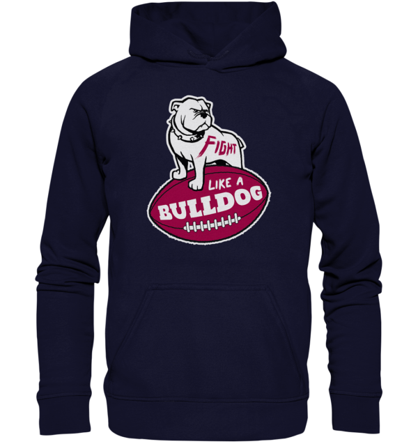 Fight like a Bulldog - Basic Unisex Hoodie - Amfoo Shop