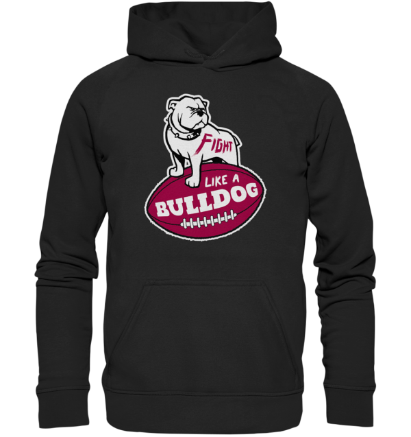 Fight like a Bulldog - Basic Unisex Hoodie - Amfoo Shop