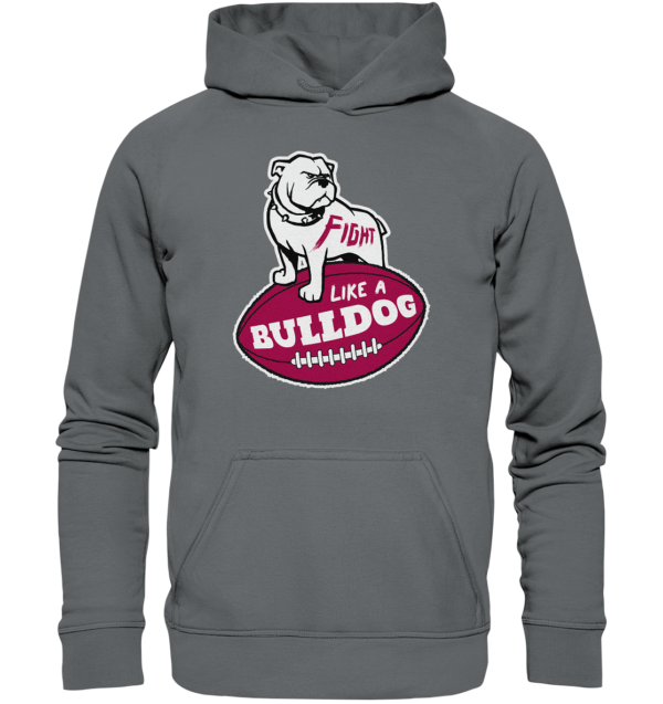 Fight like a Bulldog - Basic Unisex Hoodie - Amfoo Shop