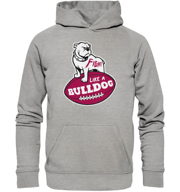 Fight like a Bulldog - Basic Unisex Hoodie - Amfoo Shop