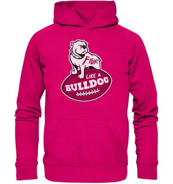 Fight like a Bulldog - Basic Unisex Hoodie - Amfoo Shop