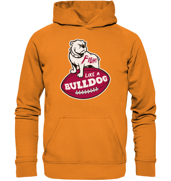 Fight like a Bulldog - Basic Unisex Hoodie - Amfoo Shop