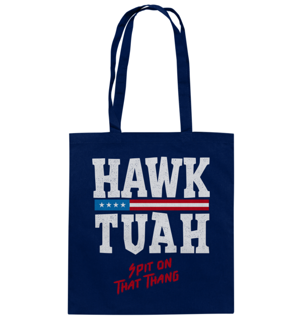 Hawk Tuah White - Baumwolltasche - Amfoo Shop