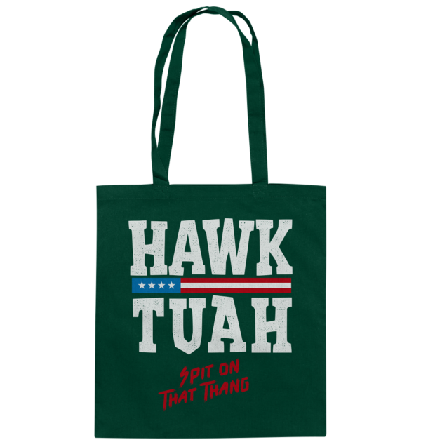 Hawk Tuah White - Baumwolltasche - Amfoo Shop